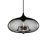 Valentina Moderna Macaron Vidrio LED Lámpara Colgante Negra/Rosa/Azul — imagen 13 | Aura Lighting