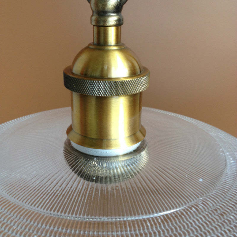 Valentina Industrial Domo Metal/Vidrio Lámpara Colgante Roja/Amarilla/Azul — imagen 12 | Aura Lighting
