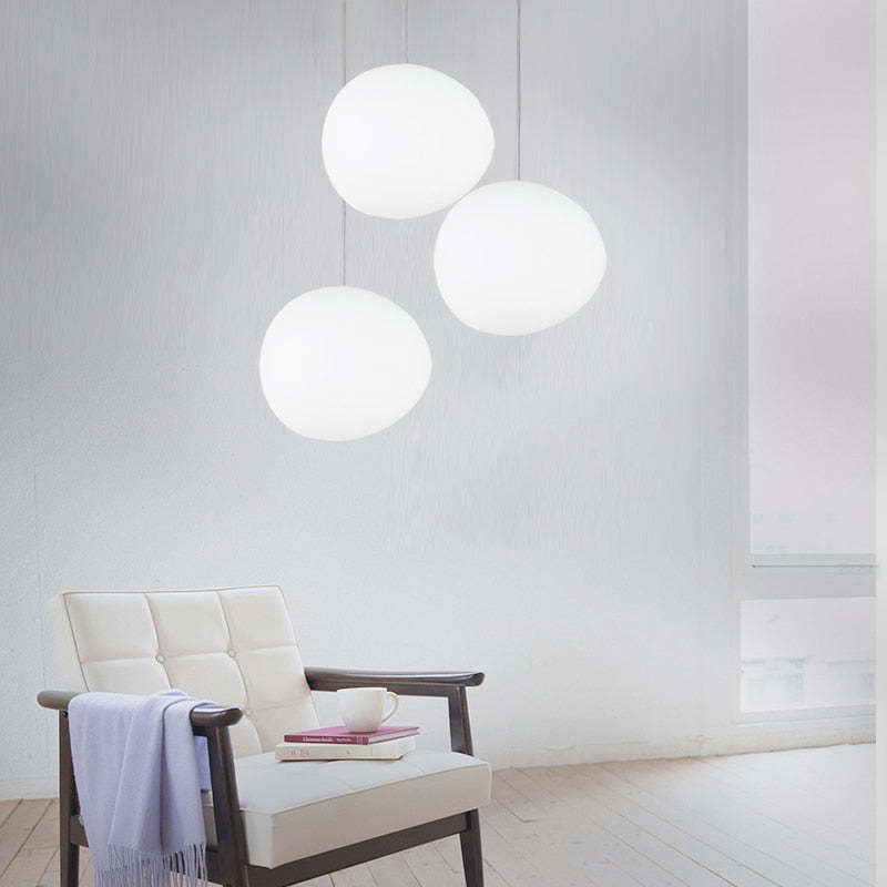 Valentina Lámpara Colgante de Cristal en Forma de Huevo Globo Moderno — imagen 1 | Aura Lighting