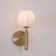Valentina Lámpara de Pared con Flores de Alabastro — imagen 11 | Aura Lighting