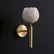 Valentina Lámpara de Pared con Flores de Alabastro — imagen 13 | Aura Lighting