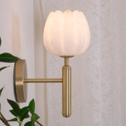 Valentina Lámpara de Pared con Flores de Alabastro — imagen 14 | Aura Lighting
