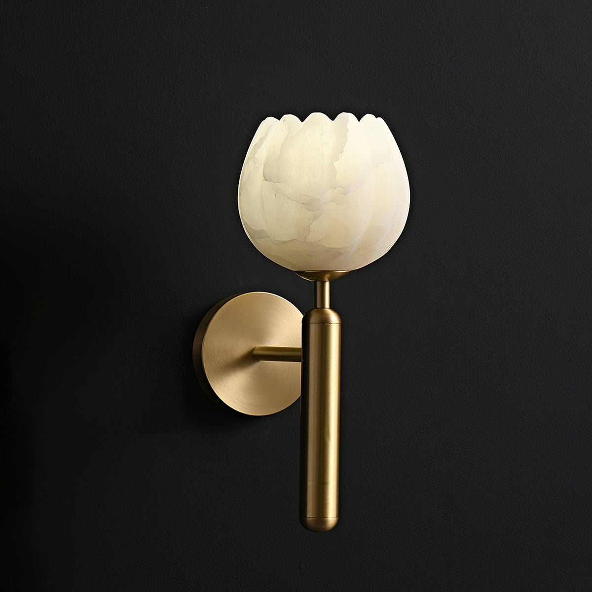 Valentina Lámpara de Pared con Flores de Alabastro — imagen 16 | Aura Lighting