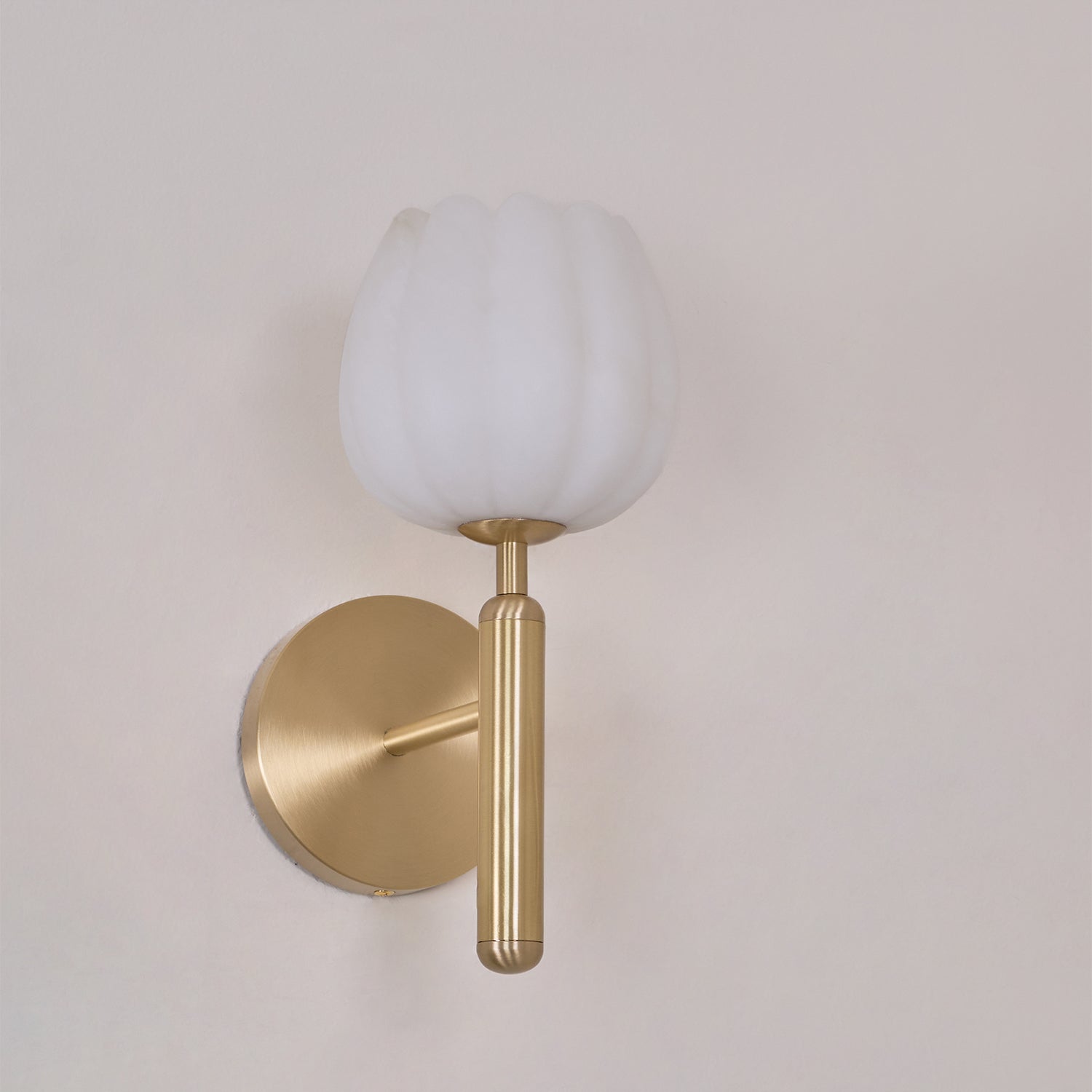 Valentina Lámpara de Pared con Flores de Alabastro — imagen 6 | Aura Lighting