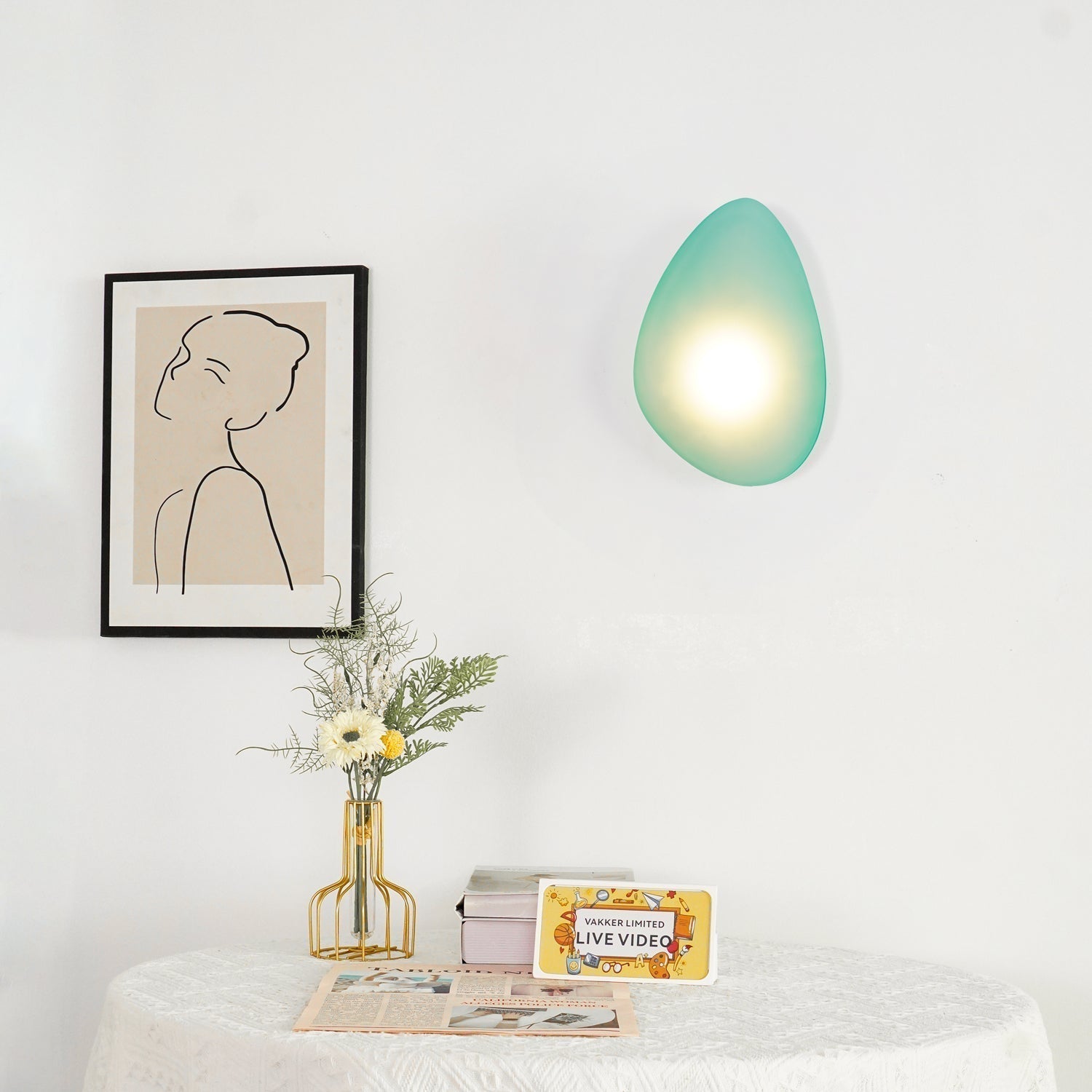 Valentina Lámpara de Pared de Vidrio en Forma de Burbuja — imagen 41 | Aura Lighting