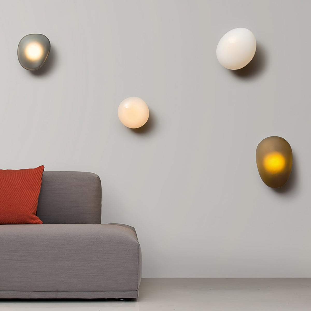 Valentina Lámpara de Pared de Vidrio en Forma de Burbuja — imagen 49 | Aura Lighting