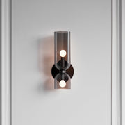Valentina Lámpara de Pared de Vidrio para Dormitorio Azul/Gris/Blanco — imagen 3 | Aura Lighting