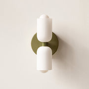 Valentina Modern Metal/Vidrio LED Aplique Dormitorio — imagen 5 | Aura Lighting