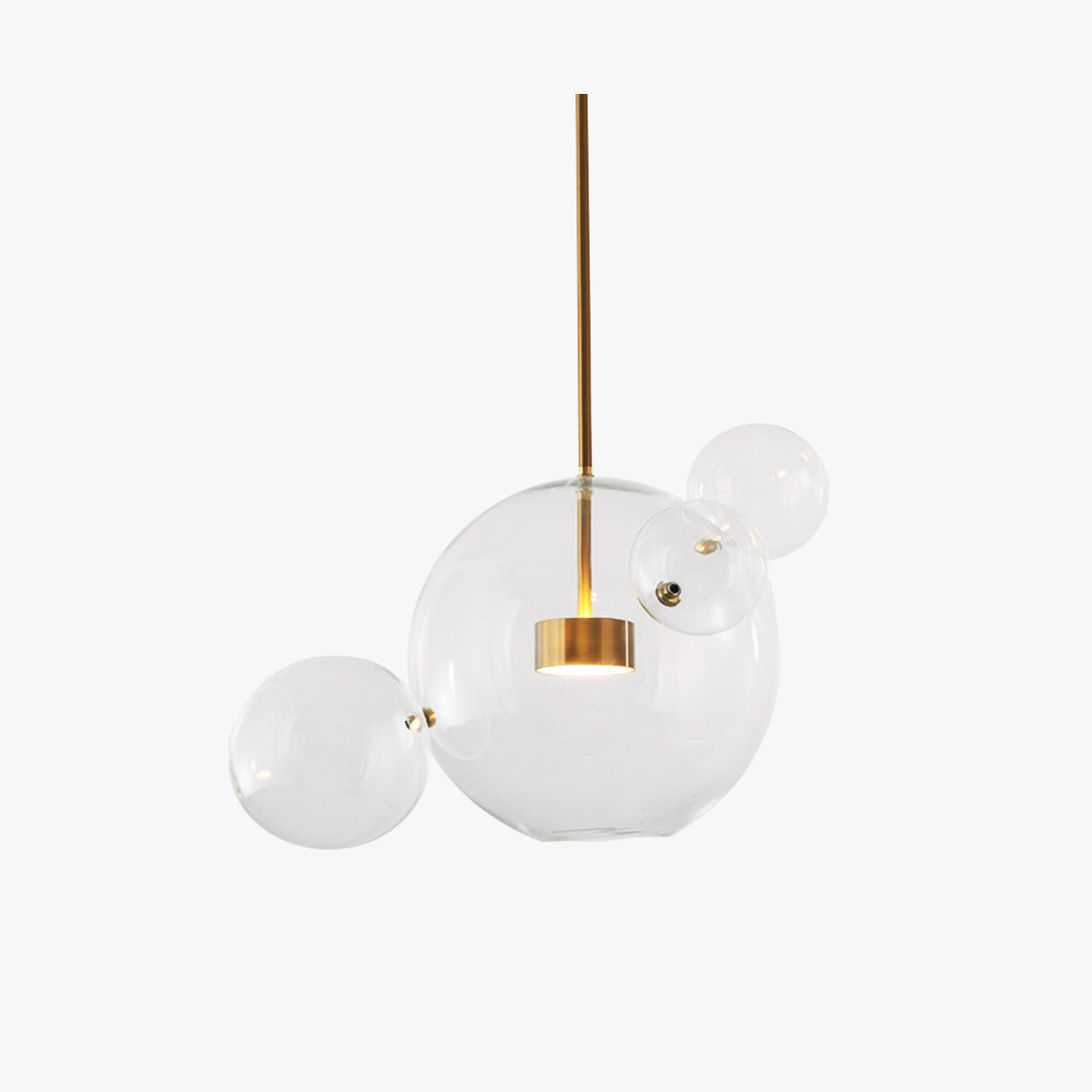 Valentina Moderna Diseño Lámpara Colgante de Burbujas Metal/Vidrio — imagen 1 | Aura Lighting