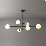 Valentina Moderna Esfera Diseña Vidrio/Metal Lámpara Colgante Cobre/Negra — imagen 15 | Aura Lighting