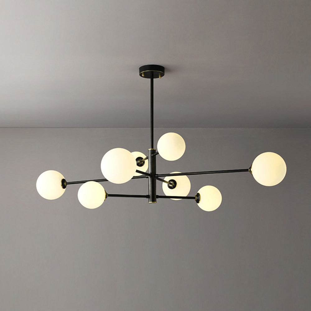 Valentina Moderna Esfera Diseña Vidrio/Metal Lámpara Colgante Cobre/Negra — imagen 16 | Aura Lighting