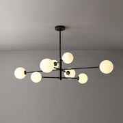 Valentina Moderna Esfera Diseña Vidrio/Metal Lámpara Colgante Cobre/Negra — imagen 16 | Aura Lighting