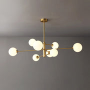 Valentina Moderna Esfera Diseña Vidrio/Metal Lámpara Colgante Cobre/Negra — imagen 18 | Aura Lighting