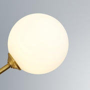 Valentina Moderna Esfera Diseña Vidrio/Metal Lámpara Colgante Cobre/Negra — imagen 5 | Aura Lighting