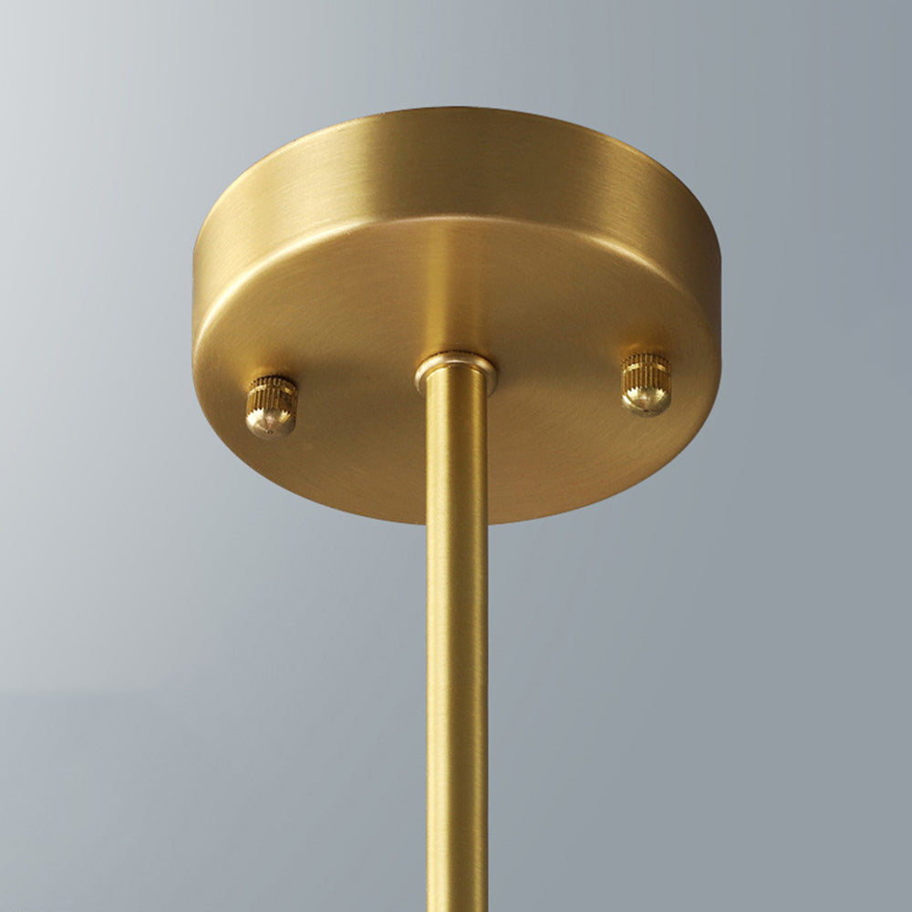 Valentina Moderna Esfera Diseña Vidrio/Metal Lámpara Colgante Cobre/Negra — imagen 6 | Aura Lighting
