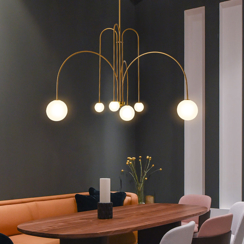 Valentina Moderna Globa Minimalista Diseño Lámpara Colgante — imagen 15 | Aura Lighting