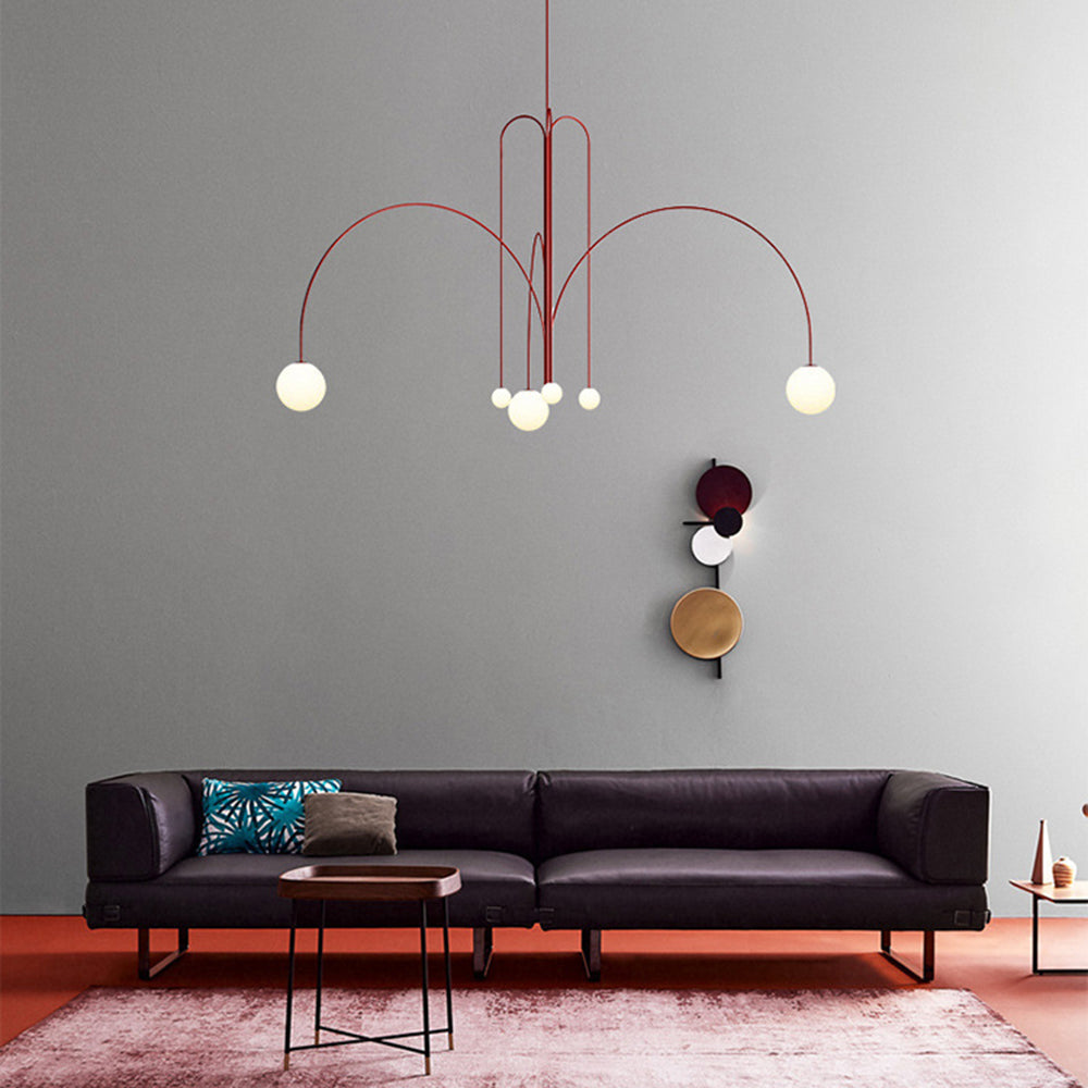 Valentina Moderna Globa Minimalista Diseño Lámpara Colgante — imagen 2 | Aura Lighting
