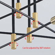 Valentina Moderna Nordic Multible Bola Metal Lámpara de Techo Blanca/Negra — imagen 10 | Aura Lighting