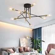 Valentina Moderna Nordic Multible Bola Metal Lámpara de Techo Blanca/Negra — imagen 7 | Aura Lighting