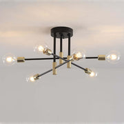 Valentina Moderna Nordic Multible Bola Metal Lámpara de Techo Blanca/Negra — imagen 8 | Aura Lighting