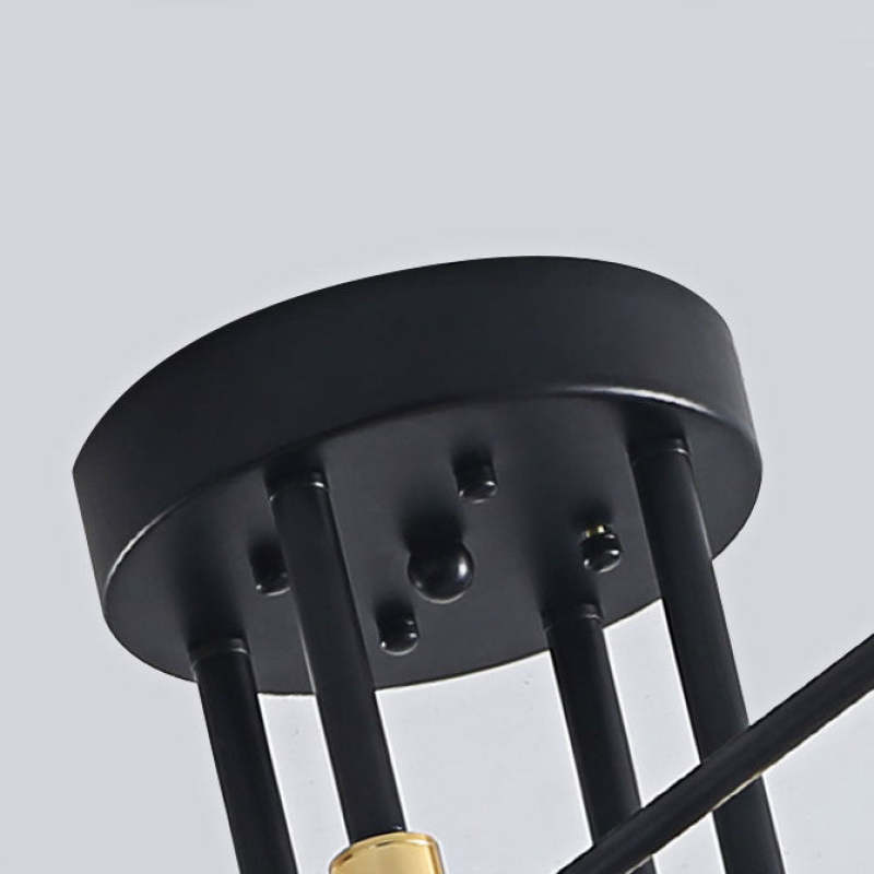 Valentina Moderna Nordic Multible Bola Metal Lámpara de Techo Blanca/Negra — imagen 9 | Aura Lighting