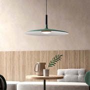 Valentina Moderna Sombrero Metal Lámpara Colgante Negra/Roja/Blanca — imagen 5 | Aura Lighting