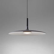 Valentina Moderna Sombrero Metal Lámpara Colgante Negra/Roja/Blanca — imagen 9 | Aura Lighting
