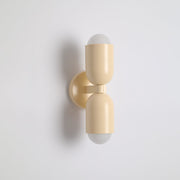 Valentina Moderno Doble Foco Cilíndrico Metal Aplique de Pared — imagen 14 | Aura Lighting