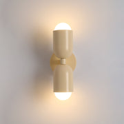 Valentina Moderno Doble Foco Cilíndrico Metal Aplique de Pared — imagen 15 | Aura Lighting