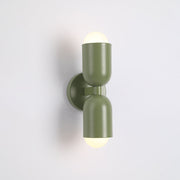 Valentina Moderno Doble Foco Cilíndrico Metal Aplique de Pared — imagen 17 | Aura Lighting