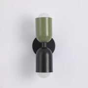 Valentina Moderno Doble Foco Cilíndrico Metal Aplique de Pared — imagen 19 | Aura Lighting