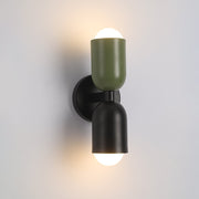 Valentina Moderno Doble Foco Cilíndrico Metal Aplique de Pared — imagen 20 | Aura Lighting