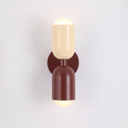 Valentina Moderno Doble Foco Cilíndrico Metal Aplique de Pared — imagen 27 | Aura Lighting