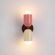 Valentina Moderno Doble Foco Cilíndrico Metal Aplique de Pared — imagen 6 | Aura Lighting