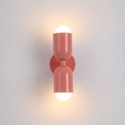 Valentina Moderno Doble Foco Cilíndrico Metal Aplique de Pared — imagen 8 | Aura Lighting
