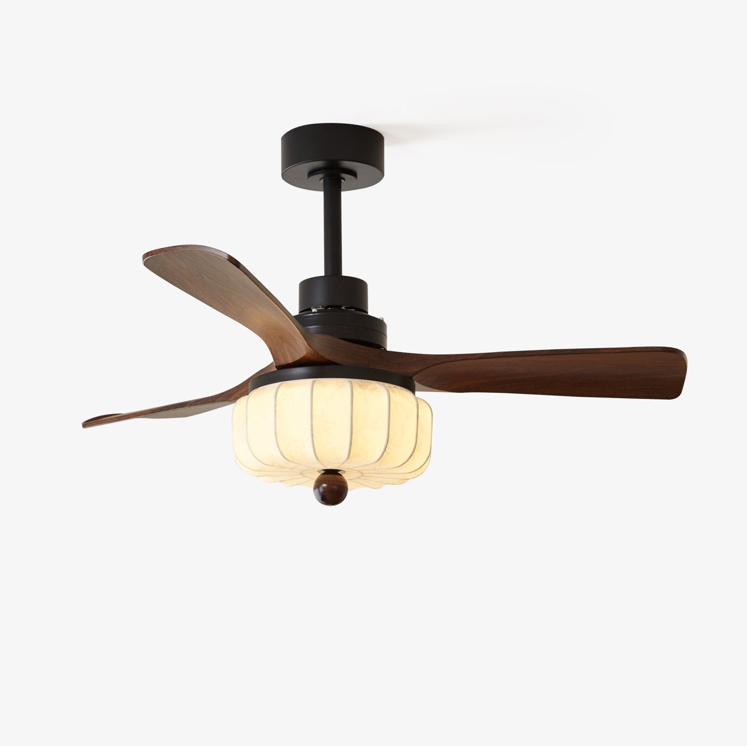Ventilador de Techo con Lámpara Vintage Svelk, 36 pulgadas de diámetro