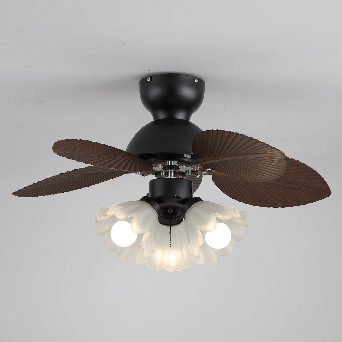 Ventilador de Techo con Luz Qers mostrando diferentes velocidades del ventilador