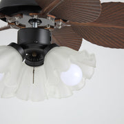 Ventilador de Techo con Luz Qers mostrando el mando a distancia
