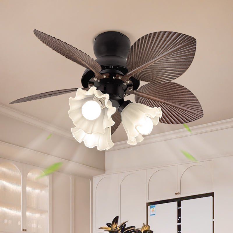 Vista detallada del motor del Ventilador de Techo con Luz Qers