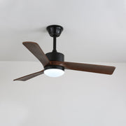 Ventilador de techo Evraeis con luz LED integrada iluminada.