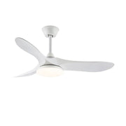 Diagrama que muestra las dimensiones del Ventilador de Techo Velix de 106cm con Luz