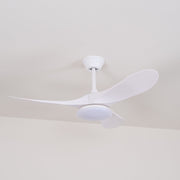 Ventilador de Techo Moderno Velix de Madera con Luz, una solución de iluminación energéticamente eficiente