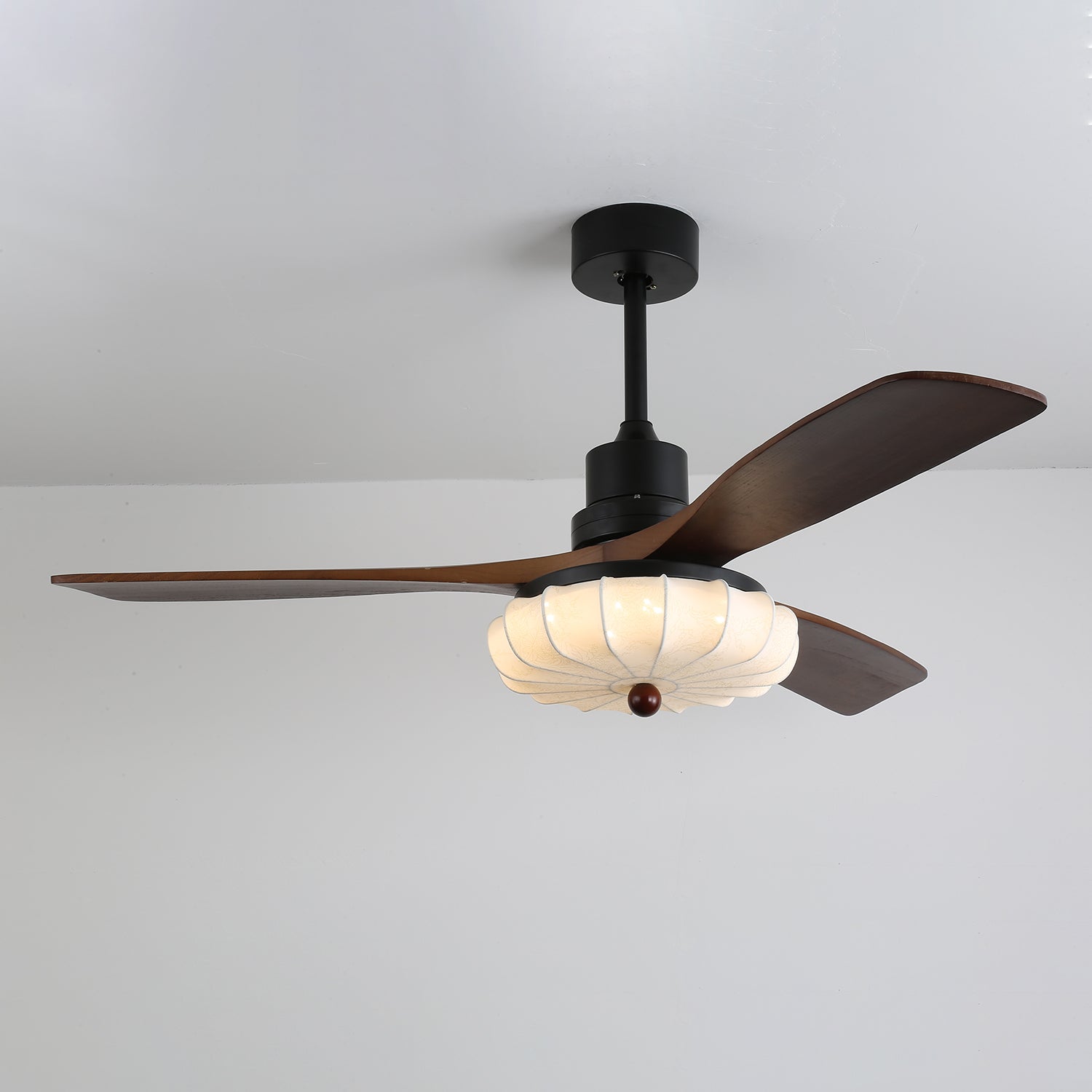 Vista superior del Ventilador de Techo Ventra con luz