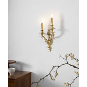Veraee Vintage Nordic Art Metal Wall Light - Lamp Copper