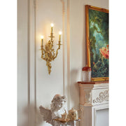 Veraee Vintage Nordic Art Metal Wall Light - Lamp Copper
