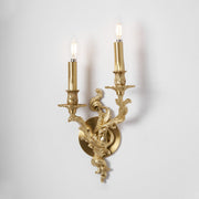 Veraee Vintage Nordic Art Metal Wall Light - Lamp Copper