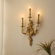 Veraee Vintage Nordic Art Metal Wall Light - Lamp Copper