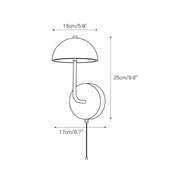 Verve Creativity Metal Marble Wall Lamp - Lamp Copper