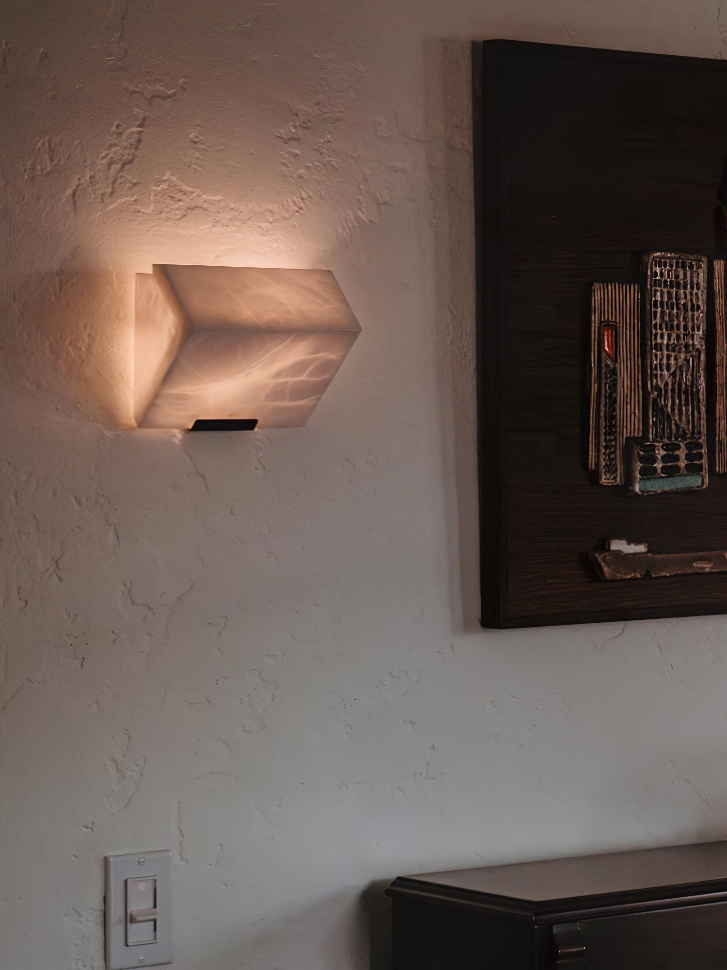 Vimiryra Alabaster Wall Light - Aura Lighting