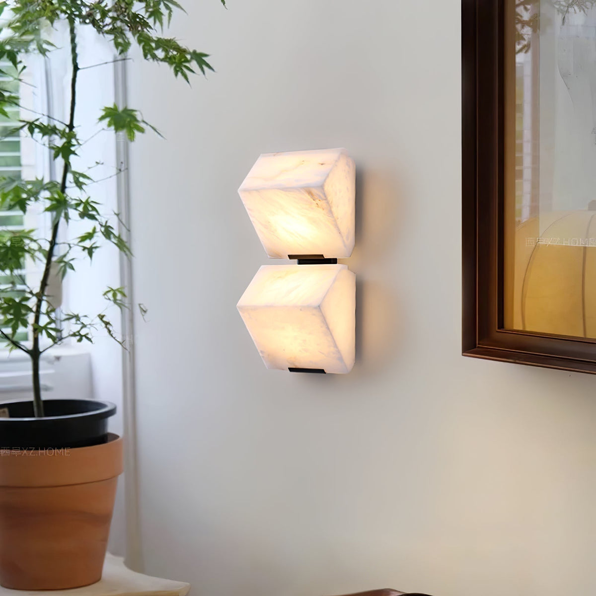 Vimiryra Alabaster Wall Light - Aura Lighting